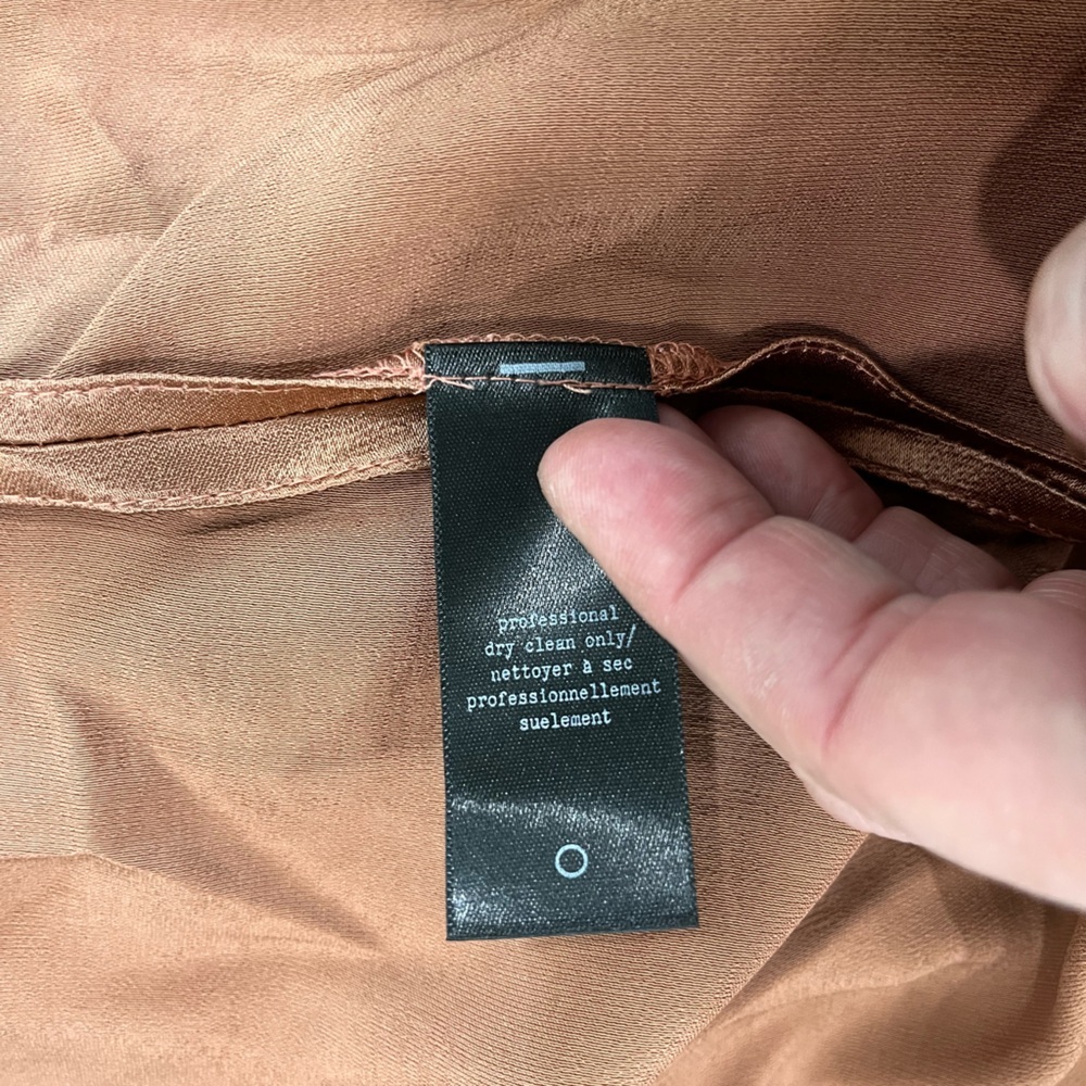 Rag & Bone Audrey Mini Dress in Cork Rose Gold-10 NWT - Picture 8 of 11